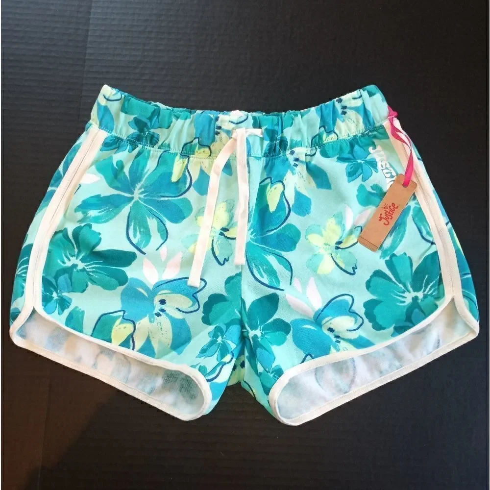 Justice Girls Dolphin Fleece Running, Lounge Shorts